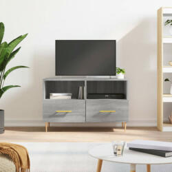 vidaXL szürke sonoma színű szerelt fa TV-szekrény 80x36x50 cm (828962)