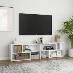 vidaXL fehér forgácslap TV-szekrény 149 x 30 x 52 cm (808359)