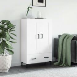 vidaXL fehér szerelt fa magasszekrény 69, 5 x 31 x 115 cm (830324) - balena