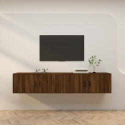 vidaXL 2 db barna tölgyszínű fali TV-szekrény 100 x 34, 5 x 40 cm (3188373)