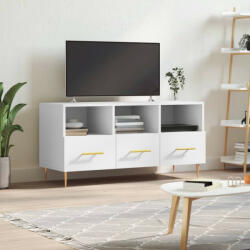 vidaXL fehér szerelt fa TV-szekrény 102 x 36 x 50 cm (829020)