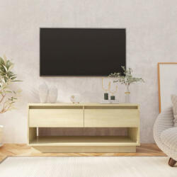 vidaXL sonoma tölgy színű forgácslap TV-szekrény 102 x 41 x 44 cm (809488)