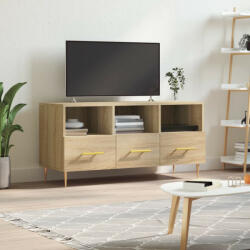 vidaXL sonoma-tölgyszínű szerelt fa TV-szekrény 102 x 36 x 50 cm (829023)