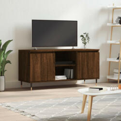 vidaXL barna tölgy színű szerelt fa TV-szekrény 104x35x50 cm (827011)