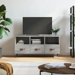 vidaXL szürke sonoma színű szerelt fa TV-szekrény 102 x 36 x 50 cm (829010)