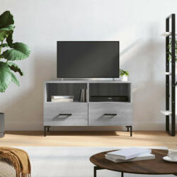 vidaXL szürke sonoma színű szerelt fa TV-szekrény 80x36x50 cm (828978)