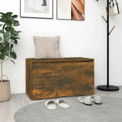 vidaXL füstös tölgy színű szerelt fa előszobapad 80 x 40 x 45 cm (816047) - balena