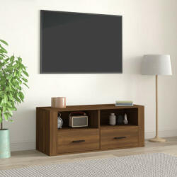 vidaXL barna tölgyszínű szerelt fa TV-szekrény 100 x 35 x 40 cm (816815)