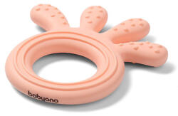 BabyOno - Harapós szilikon Octopus rózsaszín