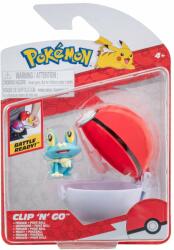 Pokémon Figurina in bila Clip N Go Pokemon S2 - Froakie si Poke Ball
