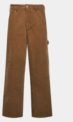 BDG Urban Outfitters Pantaloni din material Carpenter Caramel 76740232 Maro Straight Fit