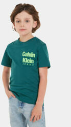 Calvin Klein Tricou Mini Blown Up Logo IB0IB01885 Albastru Regular Fit