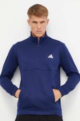 Adidas edzős pulóver sima - kék M