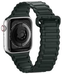DUX DUCIS pótszíj (egyedi méret, szilikon, mágneses zár) SÖTÉTZÖLD Apple Watch Series 7 41mm, Apple Watch Series SE 2 40mm, Apple Watch Series 3 38mm, Apple Watch Series 2 38mm, Apple Watch Se (GP-137722)