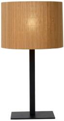Lucide Magius fekete-barna asztali lámpa (LUC-03529/81/30) E27 1 izzós IP20 (03529/81/30)