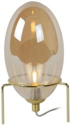 Lucide Bellister borostyán-arany asztali lámpa (LUC-03527/01/62) G9 1 izzós IP20 (03527/01/62)