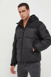 Tommy Hilfiger rövid kabát férfi, fekete, téli - fekete XL - answear - 85 990 Ft