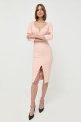 Elisabetta Franchi ruha rózsaszín, mini, testhezálló - rózsaszín 34 - answear - 85 990 Ft
