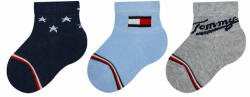 Tommy Hilfiger 3 pár hosszú szárú gyerek zokni 701224997 Kék (701224997)