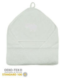 Stella fürdőlepedő hímzett 110x110 fehér bari - babycenter-online