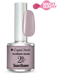 Crystal Nails 2S SmartGummy Rubber base gel - Nr43 Antique Rose 8ml