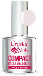 Crystalnails Compact Base gel Milky white - 13ml