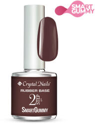 Crystal Nails 2S SmartGummy Rubber base gel - Nr39 Red Dahlia 8ml
