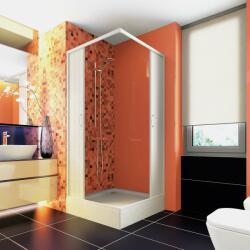 Italbox Luna Lux szögletes zuhanykabin, harmonikus ajtók, PVC, zu (BXL20902LRE)