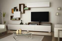 Sofahouse Design TV szekrény szett Ikaia fehér dió