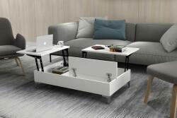 Sofahouse Design dohányzóasztal Achelle 121 cm fehér