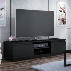 GreenSite Baltrum RTV120 TV állvány, 120x36x40 cm, fekete
