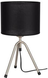 GreenSite Tami asztali lámpa E27-es foglalat, 1 izzós, 60W szatén-fekete