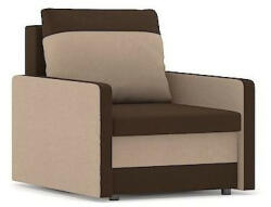 Greensite Pollino fotel, normál szövet, hab töltőanyag, szín - barna / cappuccino
