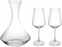 ORION Sandra Dekantáló 1, 5 l + 2 db pohár, 0, 45 l, üveg (126681)