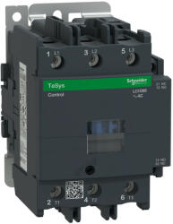 Schneider Electric TeSys D - LC1D95P5 - LC1D AC mágneskapcsoló, 45kW/95A (400V, AC3) , csavaros csatlakozás, 1Z+1NY, 230VAC tekercsfeszültség, 50Hz (LC1D95P5)