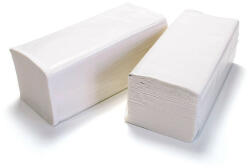 Millena Kéztörlő 2 rétegű V hajtogatású 100% cellulóz 200 lap/csomag 15 csomag/karton Millena hófehér - tobuy