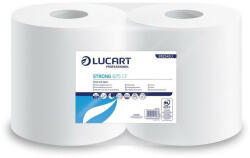 Lucart Kéztörlő 2 rétegű tekercses átmérő: 25 cm 100% cellulóz belső magos 2 tekercs/karton Strong Lucart 800/240 CF_852345J (852345J)