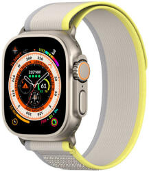 Dux Ducis Curea sport Velcro pentru Apple Watch 8 / 7 / 6 / SE / 5 / 4 / 3 / 2 / 1 (38, 40, 41 mm) Curea Dux Ducis Versiune YJ - Galben-Bej