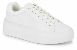 Calvin Klein Sneakers Bubble Cupsole Lace Up HW0HW01659 Alb