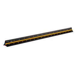 NEO TOOLS Műszaki vonalzó, 3 élű, 30cm, alumínium (72-205) - olaj