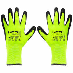 NEO TOOLS Munkakesztyű, hőszigetelt, latex bevonatú akril anyag, 4142X, 9-es méret (97-613-9)