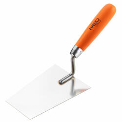 NEO TOOLS Kőműves kanál szögletes, berni, 140mm, fa markolat (50-141) - olaj