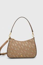Lauren Ralph Lauren bőr táska barna - barna Univerzális méret - answear - 112 290 Ft