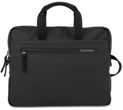 Calvin Klein Geantă pentru laptop Calvin Klein Rubberized Slim Conv Laptop Bag K50K510796 Negru