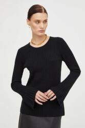 By Malene Birger gyapjú pulóver női, fekete - fekete XS
