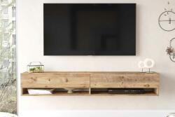 Sofahouse Design falra szerelhető TV asztal Idonia 180 cm fenyő