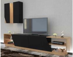 Sofahouse Design TV szekrény szett Edimeia fekete