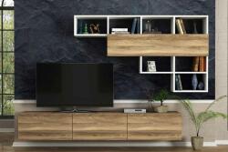 Sofahouse Design TV szekrény szett Yaella dió utánzata