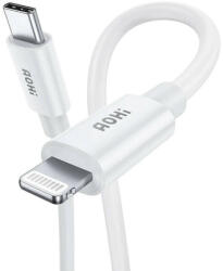AOHI AOC-L003 PVC USB-C-L kábel (fehér)