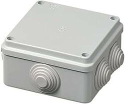 ElettroCanali Kötődoboz gumibevezetővel IP55 100x100x50mm, UV álló ElettroCanali EC400C4 (EC400C4)